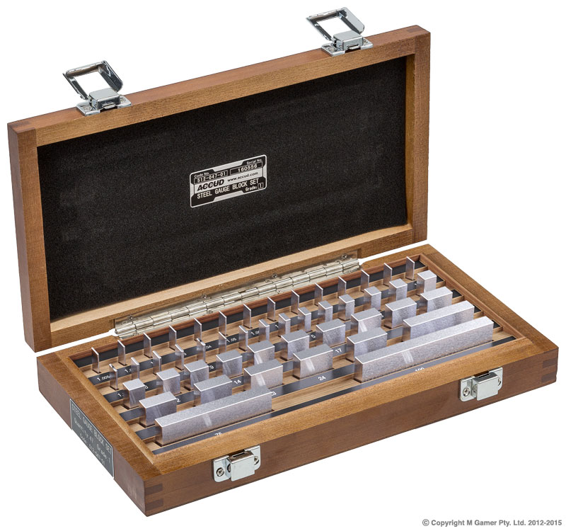 47 Piece Grade 1 Gauge Block Set